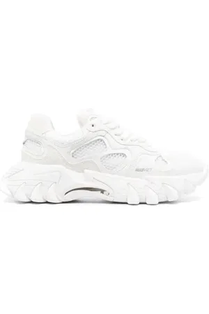 Balmain Low-Top Sneakers - B-East Panelled Chunky Blanc Sneakers in