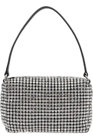 Alexander Wang Crossbody bags - Heiress Medium Pouch Bag White in
