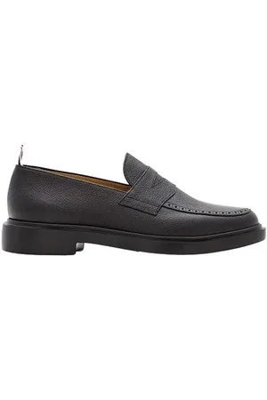 Thom Browne Loafers - Penny Leather Loafer in