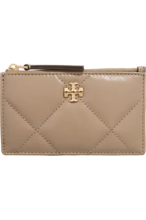 Tory Burch Portemonnees - Kira Diamond Quilt Zip Card Case in