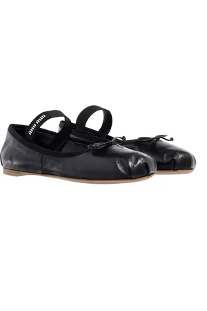 Miu Miu Loafers - Ballerinas Leather in