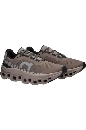 On Running Low-Top Sneakers - Flat Shoes Cinder Fog in