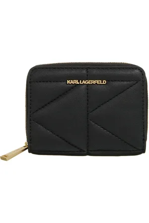 Karl Lagerfeld Portemonnees - K/Kuilt Sm Zip Around Wallet in