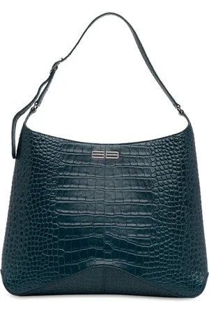 Balenciaga Hobo bags - 2005 Crocodile Embossed Shoulder Bag in