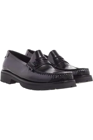 Saint Laurent Loafers - Loafer Monogram Penny Slipper in