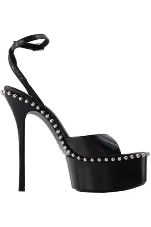 Alexander Wang Pumps & high heels - Nova 145 Sandals - Leather _ Black in