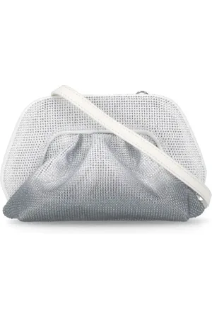 THEMOIRÈ Hobo bags - Silver Strass Degrade Pochette in