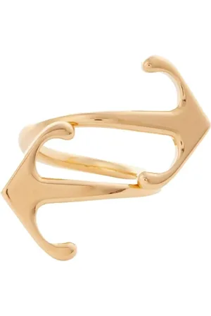 OFF-WHITE Ringen - Mono Arrow Logo Ring in