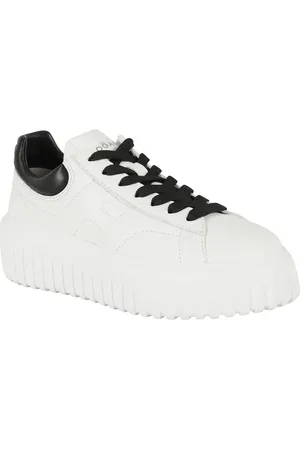 Hogan Low-Top Sneakers - H Stripes Lace-Up Sneakers in