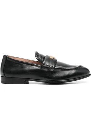 Moschino Leather Loafer in