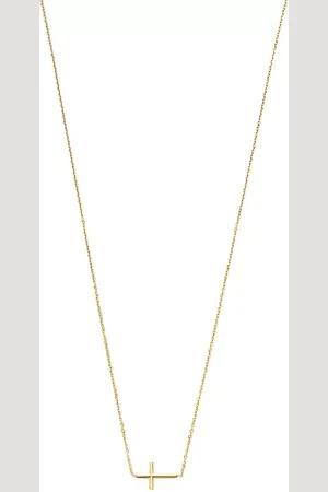 BELORO Kettingen - Della Spiga Donatella 9 karat necklace with cross in
