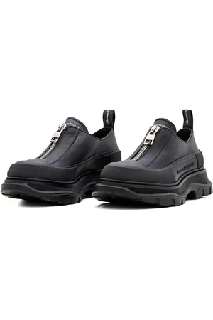 Alexander McQueen Low-Top Sneakers - Thread Rubber Sole Sneakers in
