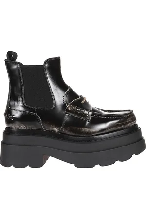 Alexander Wang Boots - Carter Ankle Platform Boots Black in