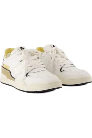 Isabel Marant Low-Top Sneakers - Emree Sneakers - Leather - Yellow in