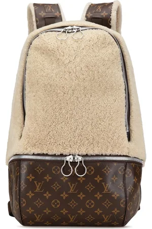 LOUIS VUITTON Rugzakken - 2014 Marc Newson Monogram Shearling Backpack in