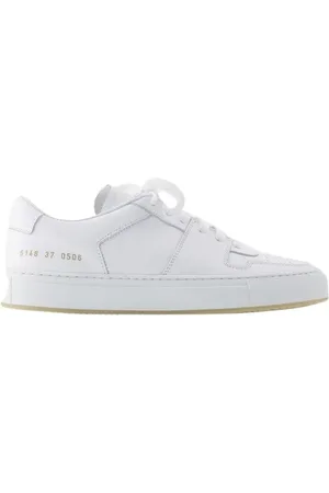 COMMON PROJECTS Low-Top Sneakers - Decades Sneakers - Leather - White in