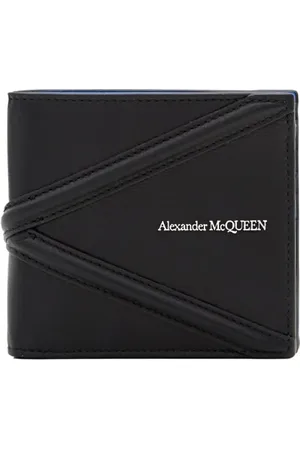 Alexander McQueen Portemonnees - Leather Wallet in