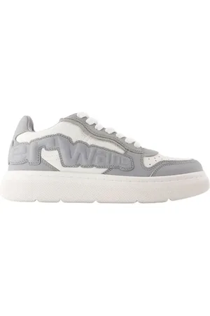 Alexander Wang Low-Top Sneakers - Puff Sneakers - Leather - Grey in