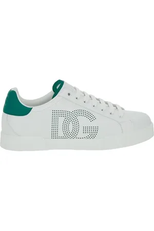 Dolce & Gabbana Low-Top Sneakers - Heren Portofino Sneaker /Groen in