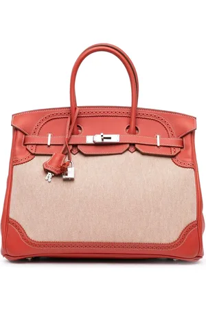 Hermès Crossbody bags - 2014 Swift And Ghillies Birkin Retourne 35 in