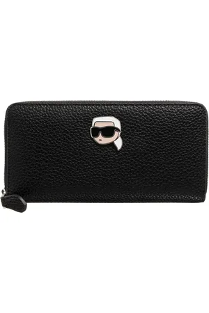Karl Lagerfeld Portemonnees - Ikon Pebble Cont Wallet in