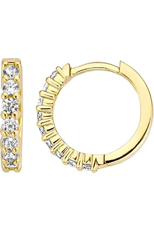 Blush Oorbellen - Earrings 7134YZI - (14k) with Zirconia in
