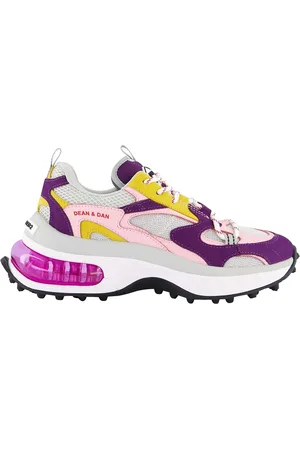 Dsquared2 Low-Top Sneakers - Dames Lace-Up Low Top Sneakers in