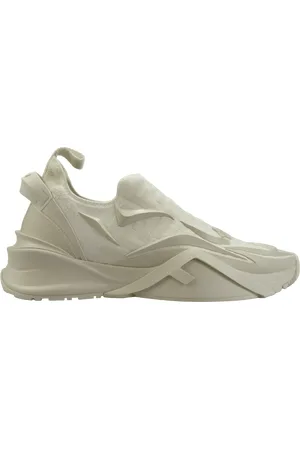 Fendi Low-Top Sneakers - Sneaker running in tessuto bianca in