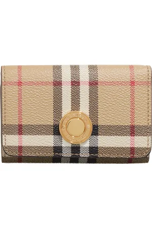Burberry Portemonnees - Check Chain Strap Wallet in
