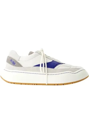 Ader Error Low-Top Sneakers - Log; Baus Sneakers - Leather - White in