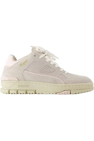 Axel Arigato Low-Top Sneakers - Area Lo Sneakers - Leather - Grey/Pink in