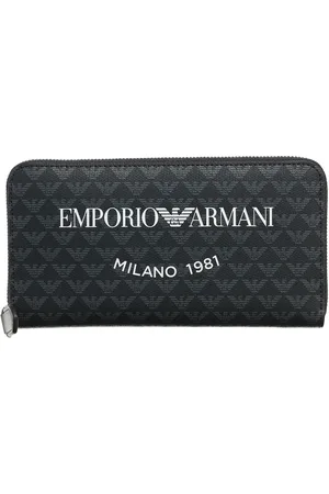 Emporio Armani Portemonnees - Wallet Zip Aroun in