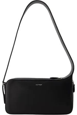 Courrèges Hobo bags - One Racer Hobo Bag - Leather - Black in