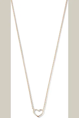 Isabel Bernard Kettingen - La Concorde Alizã©E 14 Karat Necklace With Heart in