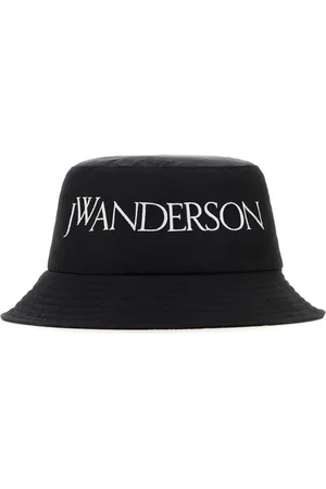 J.W.Anderson Mutsen & petten - Logo Bucket Hat Black in
