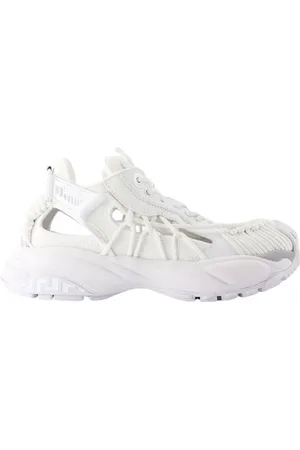 VERSACE Low-Top Sneakers - Low Top Sneakers - Leather - White in