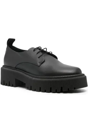 LORENA ANTONIAZZI Low-Top Sneakers - 50Mm Lace-Up Leather Loafers in
