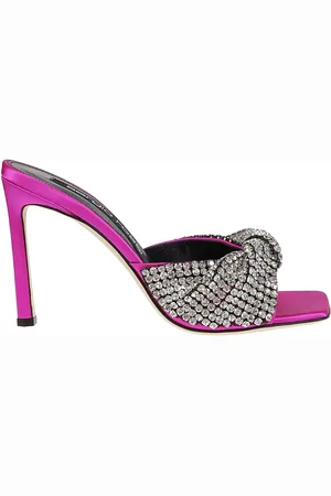 Sergio Rossi Loafers - Sr Tyra Mules Pink & Purple in