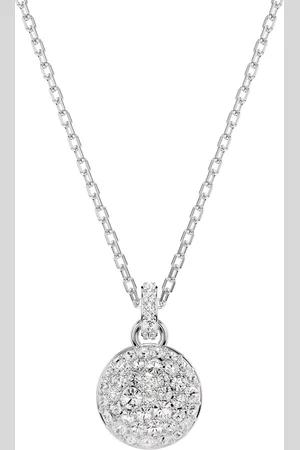 Swarovski Kettingen - Meteora pendant, Rhodium plated in