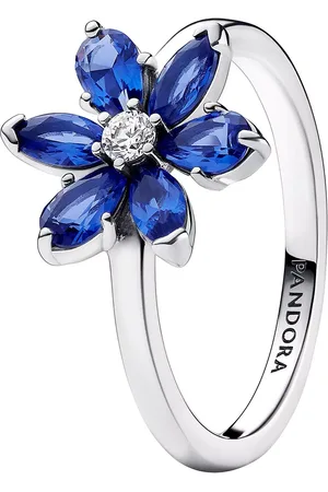 PANDORA Ringen - Herbarium cluster sterling silver ring with prince in