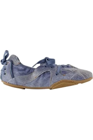 Acne Studios Low-Top Sneakers - Fn Wn Shoe000941 Sneakers - Leather - Blue in