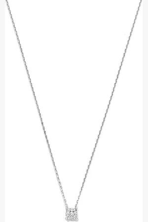 Isabel Bernard Kettingen - De la Paix Hanaé 14 karat necklace diamond 0.08 in