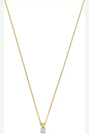 Isabel Bernard Kettingen - De la Paix Christine 14 karat necklace diamond 0 in