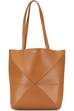 Loewe Shoppers - 2023 Medium Calfskin Puzzle Fold Tote in