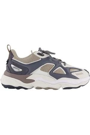 Axel Arigato Low-Top Sneakers - Satellite Runner Sneakers - Leather - White/Beige in