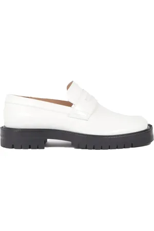 Maison Margiela Loafers - Tabi County Loafer White in