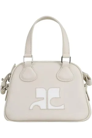 Courrèges Hobo bags - Mini Bowling Hand Bag in