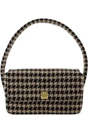ANINE BING Crossbody bags - Nico Bag - Wool - Black in