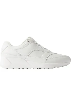 Saint Laurent Low-Top Sneakers - Leather Sneakers In White in