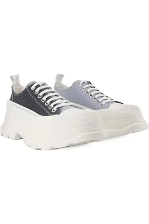 Alexander McQueen Low-Top Sneakers - Tread Slick Sneakers - Multi - Leather in